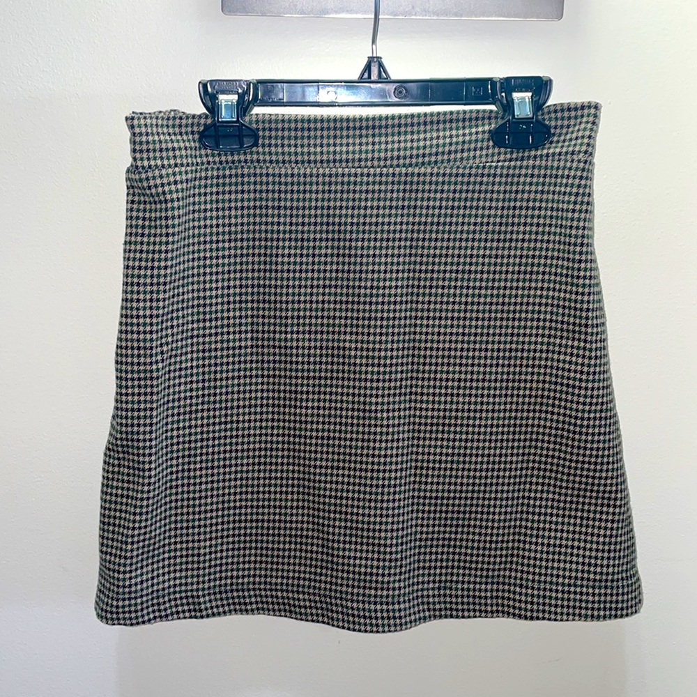 American eagle plaid mini skirt